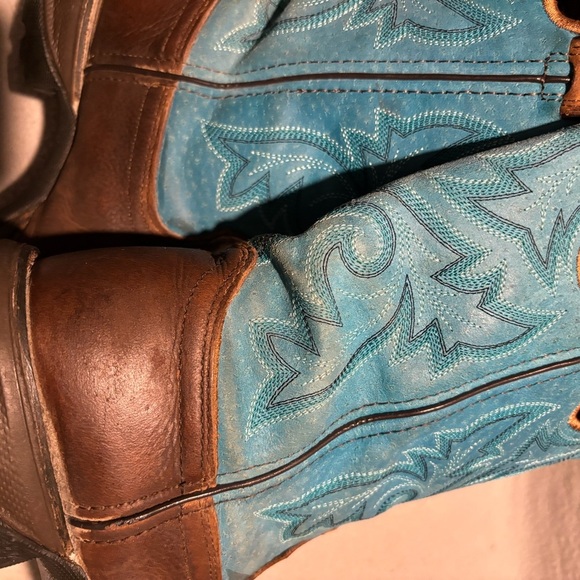 Durango DWRD022 Sz 8.5 M Lady Rebel Steel Toe Cowgirl Western Boots - Picture 12 of 13